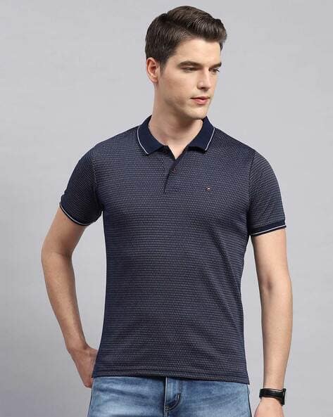 Buy Navy Blue Tshirts for Men by MONTE CARLO Online