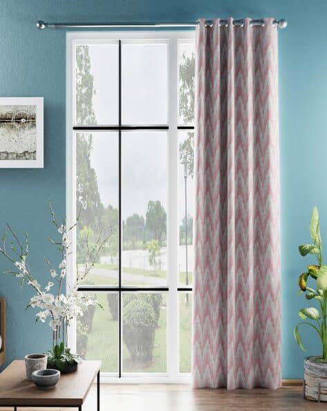 BIANCA Patterned Blackout Eyelet Door Curtain