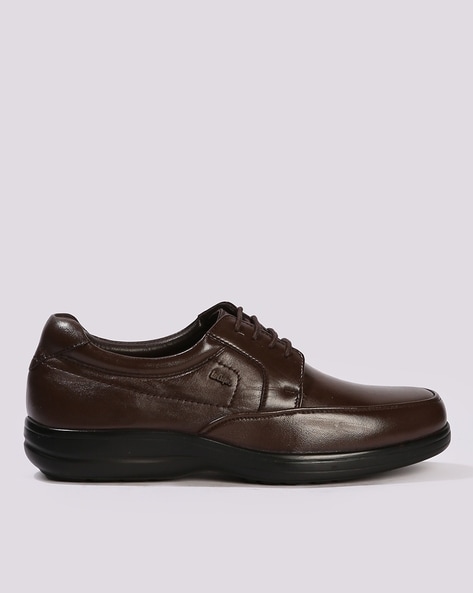 Men Low-Top Lace-Up Derby Shoes