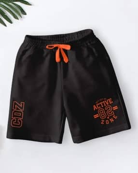 codez Boys Typographic Print Regular Fit Shorts-picture-14
