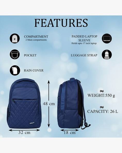 Buy F Gear Men 17" Laptop Backpack Online | Ajio.com