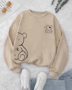 fery london Women Graphic Print Regular Fit Sweatshirt-picture-23