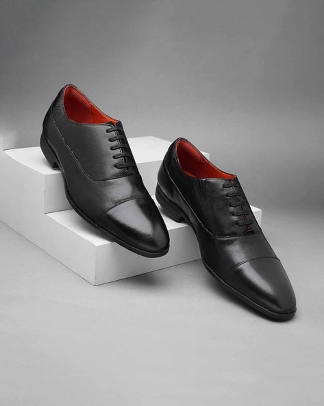 Ruosh Men Genuine Leather Oxfords