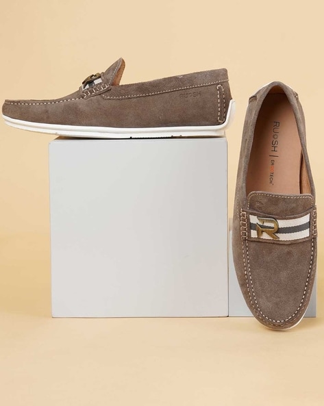 Ruosh Round-Toe Slip-On Loafers