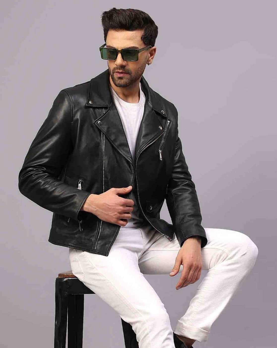 Buy Black Jackets & Coats for Men by Saint G Online | Ajio.com