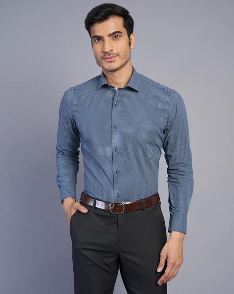 Greenfibre Men Slim Fit Shirt