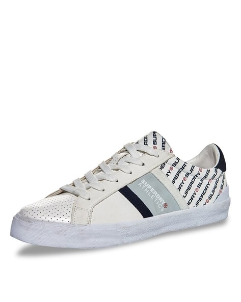 Vintage Court Lace-Up Casual Shoes