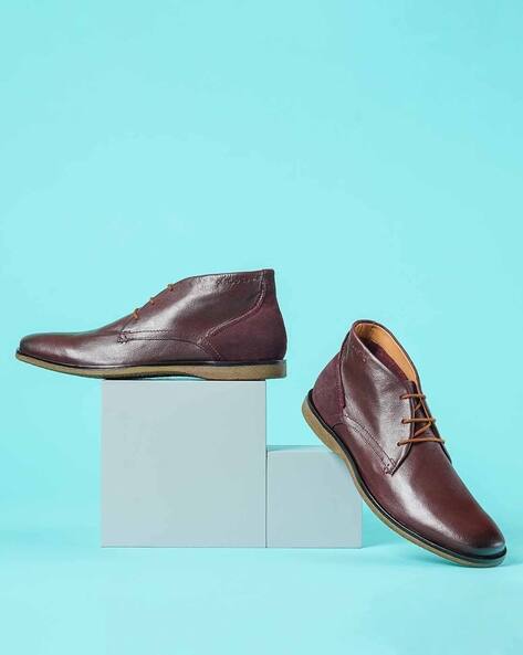 RUOSH Men Ankle-Length Slip-On Boots