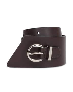united colors of benetton Women Wide Belt with Buckle Closure-picture-33