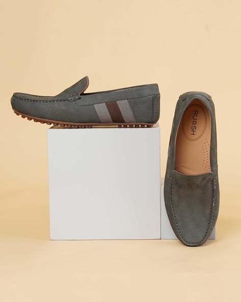 Ruosh Round-Toe Slip-On Loafers