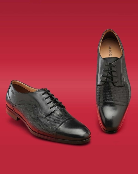 Ruosh Men Lace-Up Derby Shoes