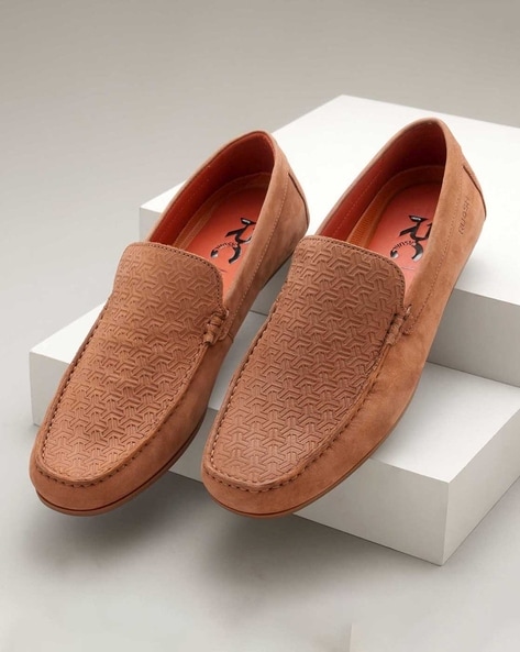 Ruosh Men Slip-On Round-Toe Shoes