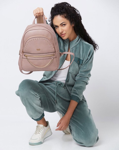 Buy Taupe Backpacks for Women by GLOBUS Online Ajio