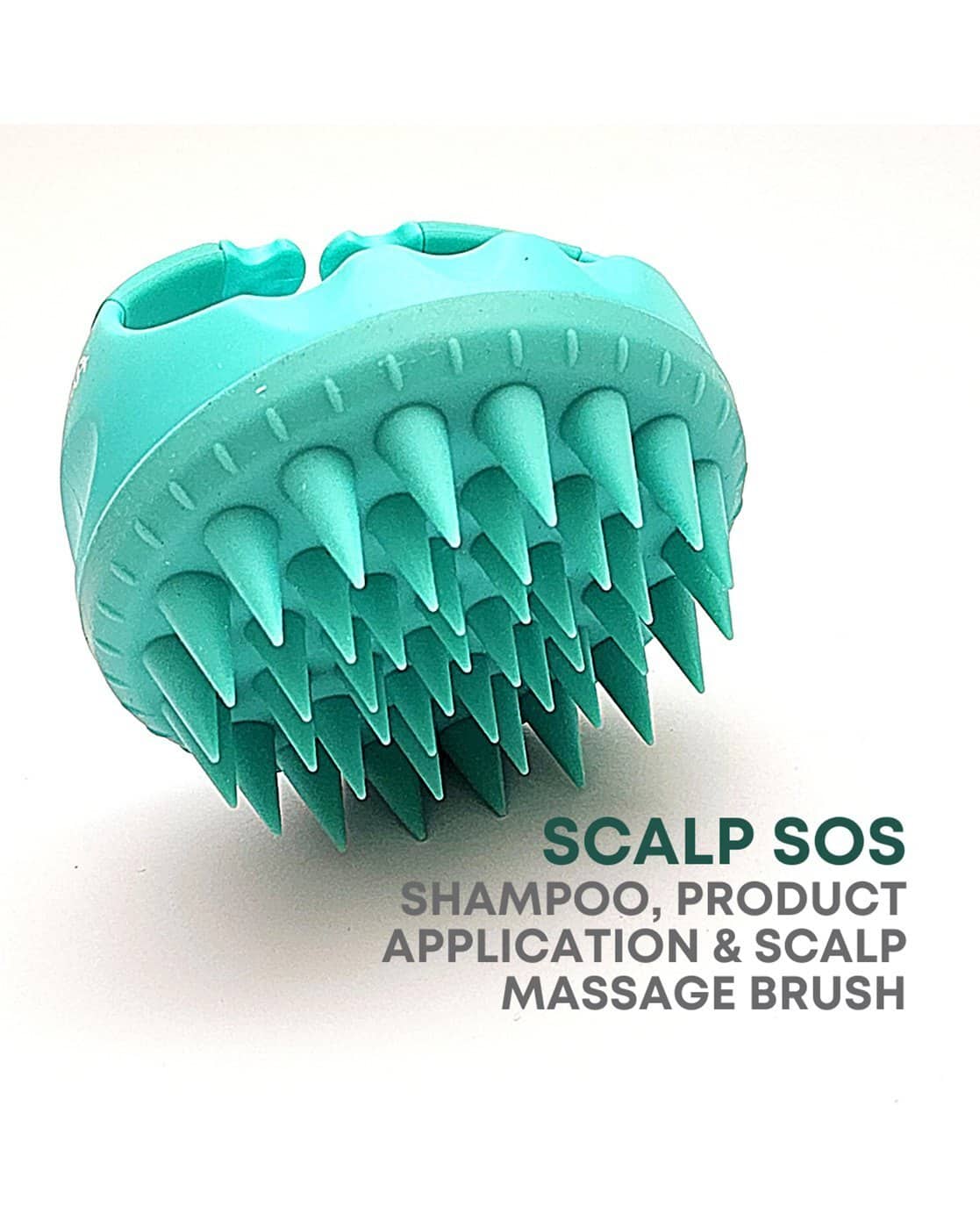 Alan Truman Scalp SOS - Scalp Massage & Shampoo Brush - Green