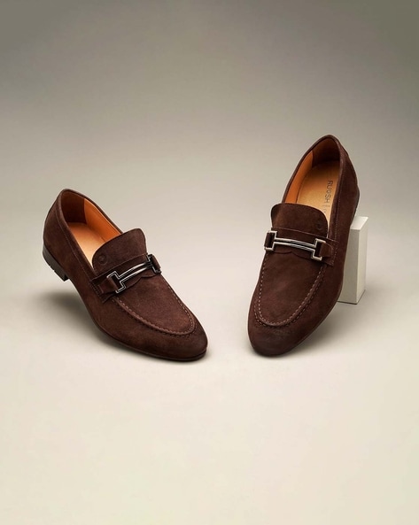 Ruosh Men Round-Toe Slip-On Shoes