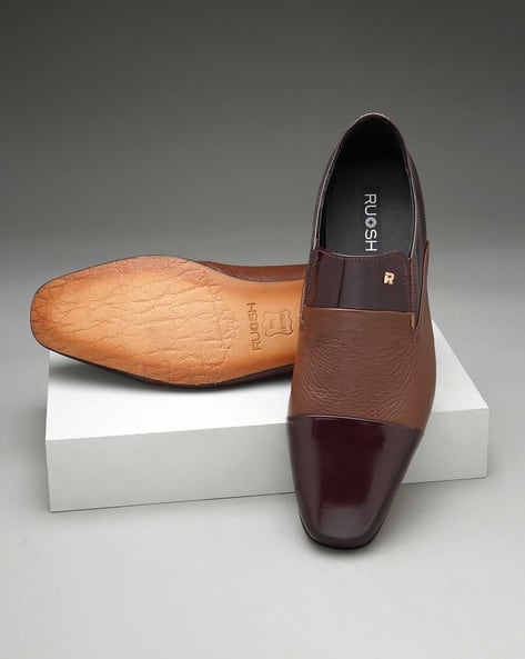 RUOSH Men Embellished Formal Slip-On Shoes