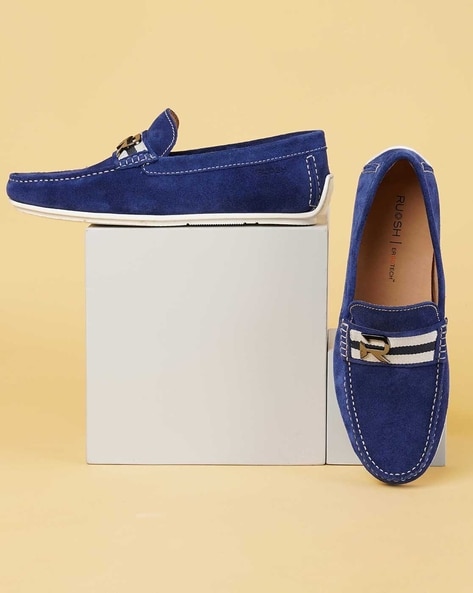 Ruosh Round-Toe Slip-On Loafers