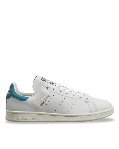 adidas gazelle silver green womens ADIDAS x STAN SMITH Size 10.5 White Leather Lace Up Sneakers – Sui Generis  Designer Consignment main image 0