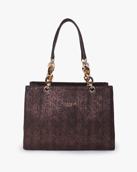 Women Reptilian Pattern Tote Bag