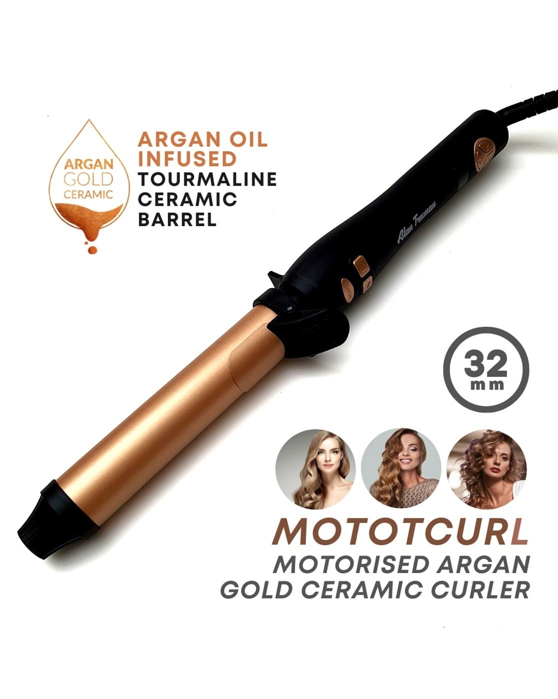 Argan curling wand hotsell