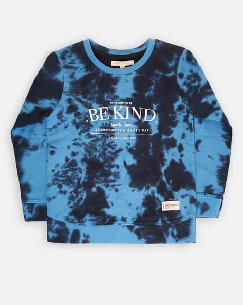 Buy Blue Sweatshirts Hoodie for Boys by Angel Rocket Online