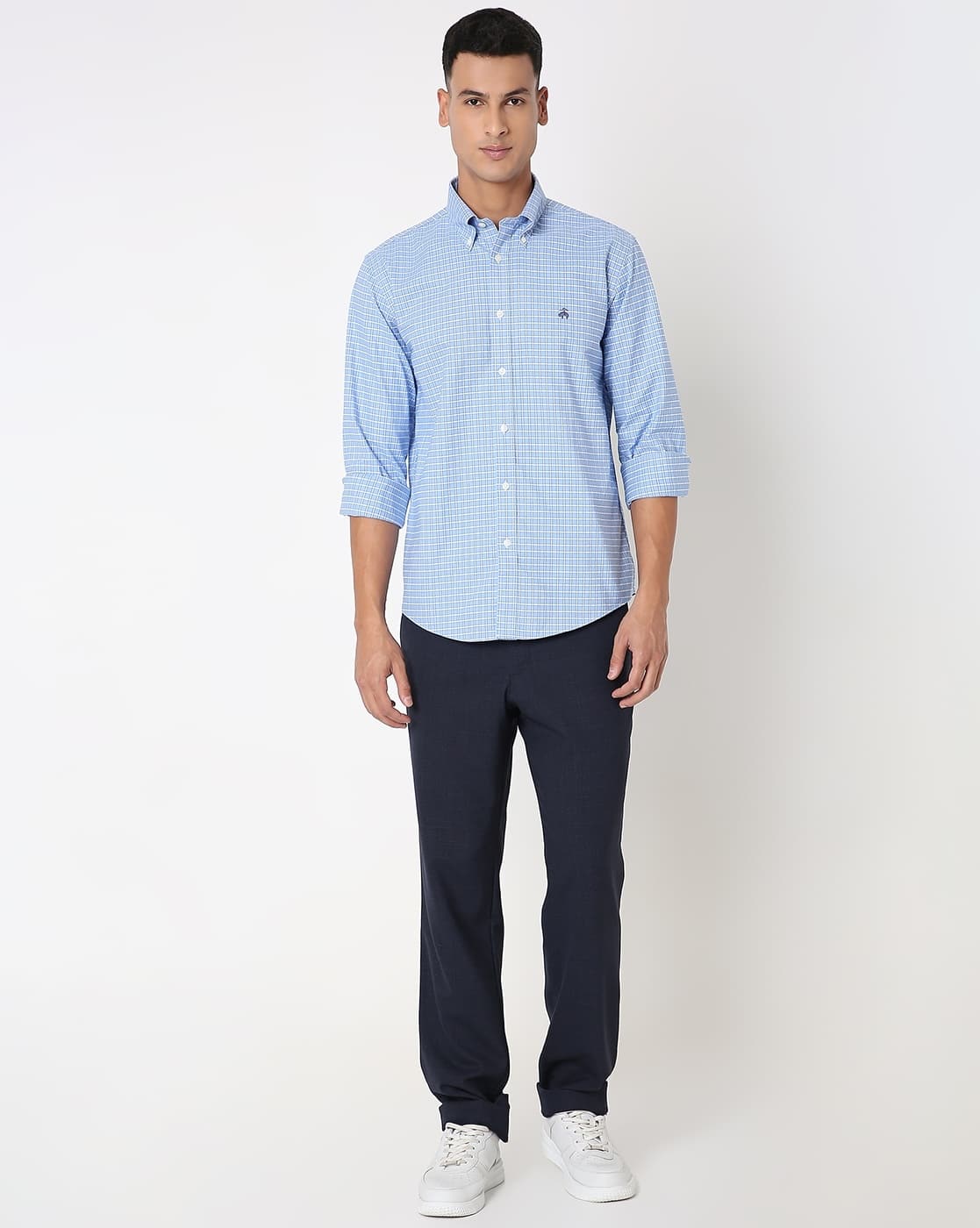 Buy BROOKS BROTHERS Regular Fit Non-Iron Stretch Oxford
