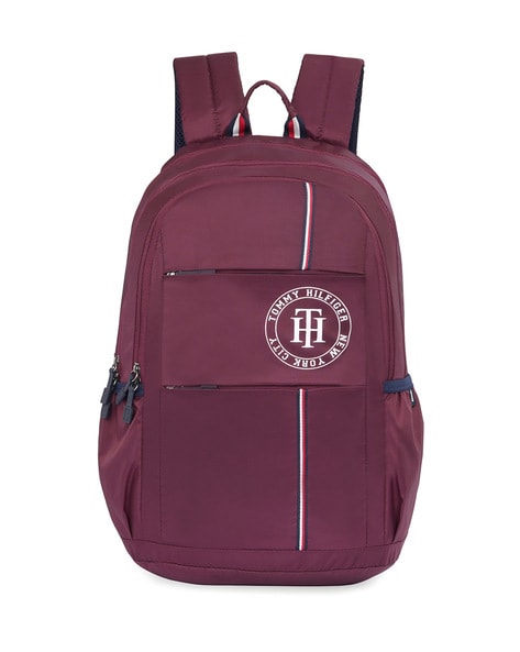 School Backpack with Brand Print