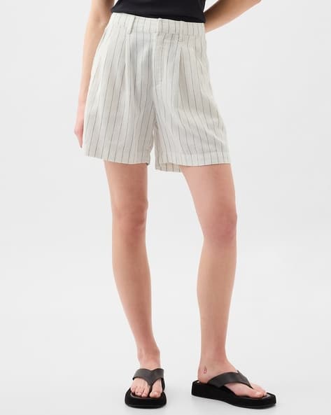 Buy Off-white Shorts for Women by GAP Online