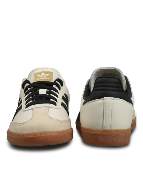 adidas gazelle silver green womens Adidas Women's Samba OG Cardboard / Chalk White / Brown Desert Low Top  Sneakers