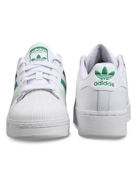 Xlg Shoes Superstar Slip On Womens Green Adidas Originals