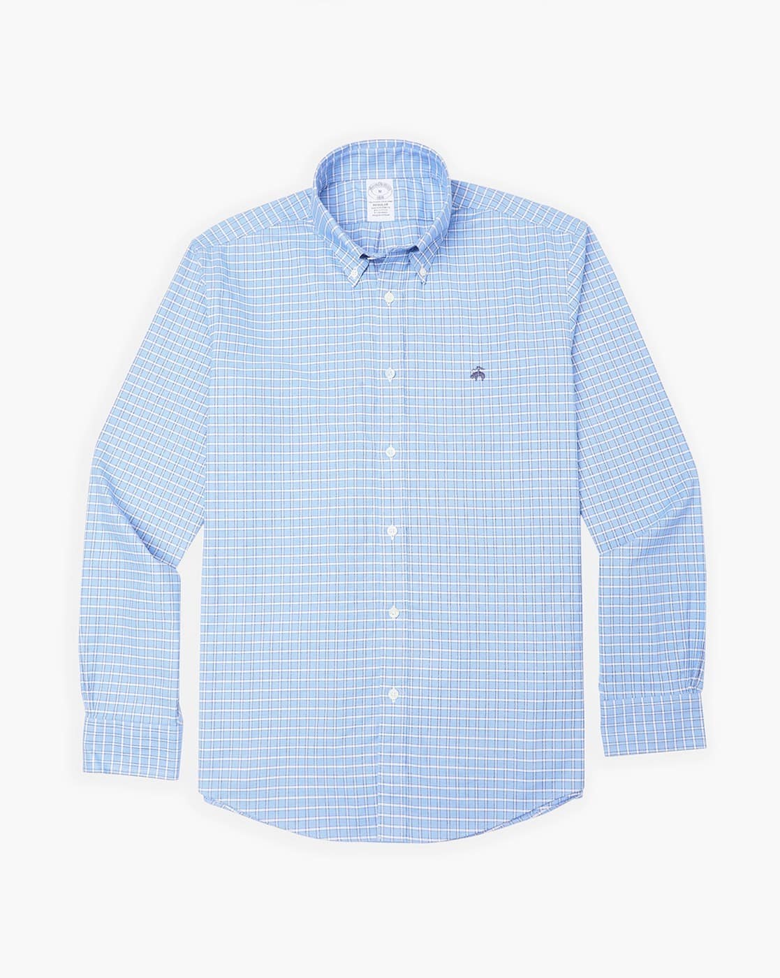 のり　　　　　　　　　　　　　　　　　　Brooks Brothers Buy BROOKS BROTHERS Men Striped Regular Fit Shirt with Patch