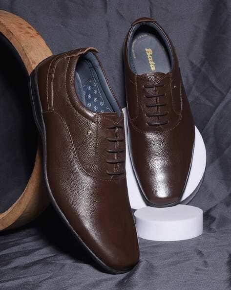 Men Plain-Toe Oxfords