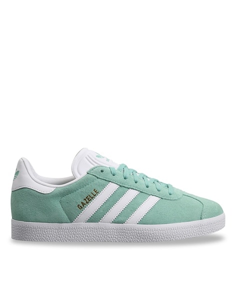 Women Gazelle Low-Top Lace-Up Sneakers