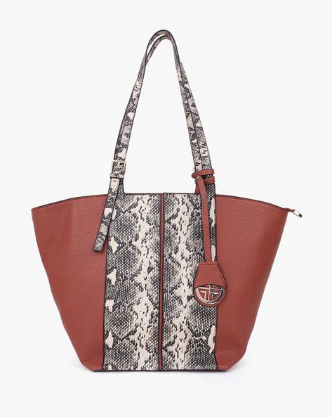 Women Animal Print Shoulder Bag - Main Image