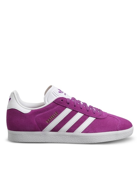 Adidas purple lace shoes hotsell