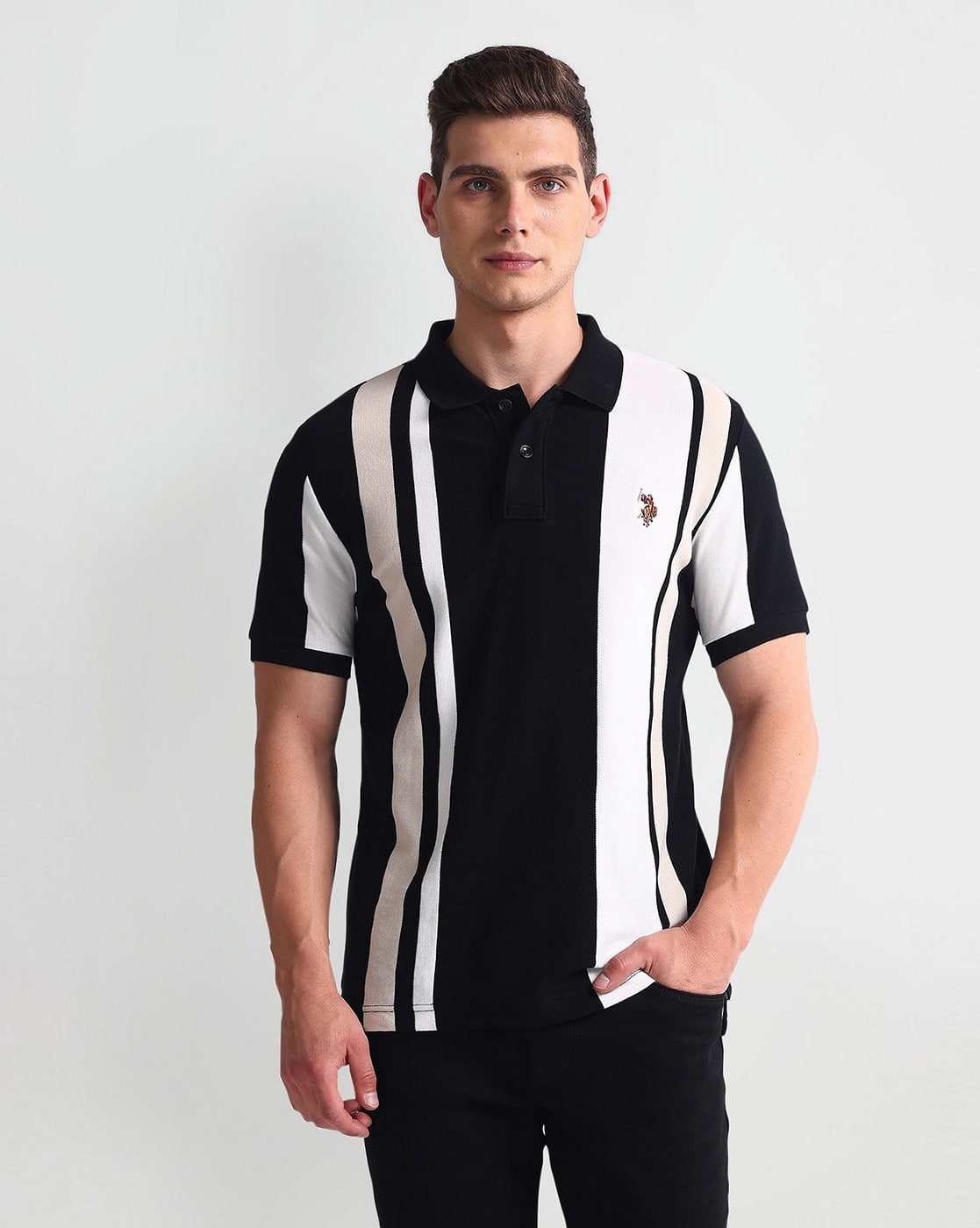 Buy Black Tshirts for Men by Polo Online