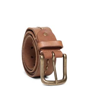 Men Belt with Tang Buckle Closure-image-35
