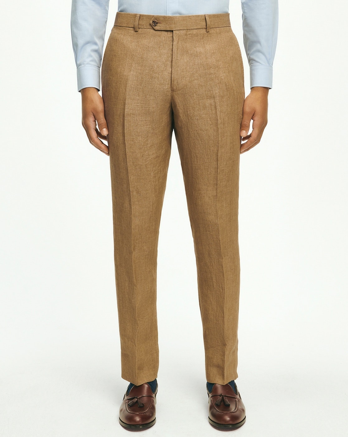 Buy Brown Trousers & Pants for Men by BROOKS BROTHERS Online
