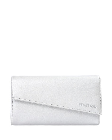 TOMMY HILFIGER Leather Bi-Fold Wallet with Chain Strap