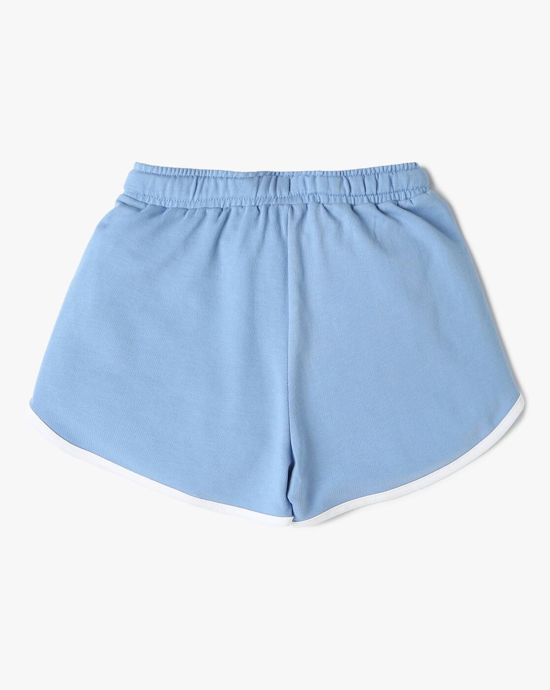 Buy Blue Shorts & 3/4ths for Girls by YOUSTA Online | Ajio.com
