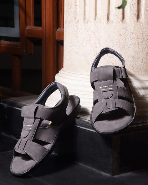 LIBERTY Men Slip-On Sandals with Velcro Closure