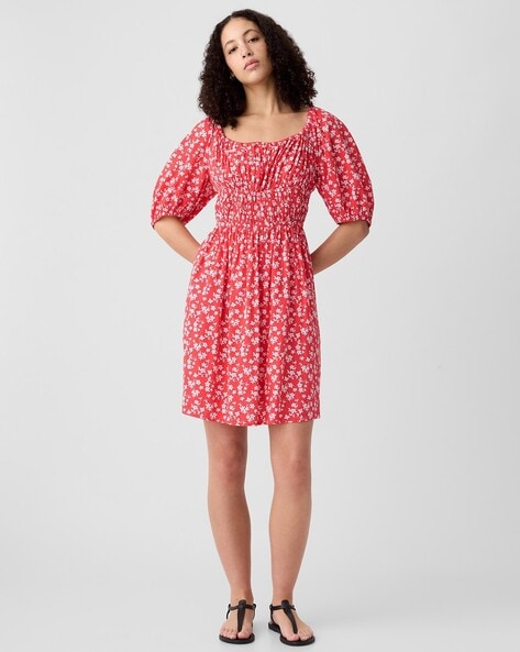 Buy Red Dresses for Women by GAP Online Ajio