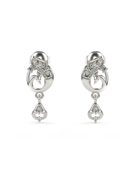 Buy Silver Earrings for Women by VALANOVA Online