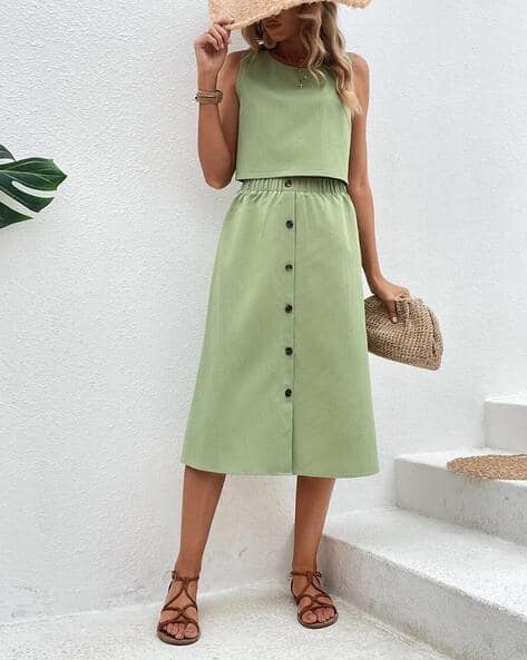 Buy Green Co-ord Sets for Women by Bhutaiya Online