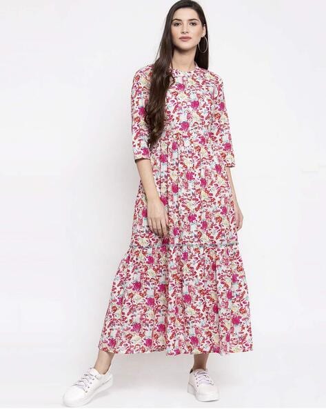 Buy Pink Dresses for Women by INDIBELLE Online | Ajio.com