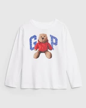 Graphic Print Full Sleeve Crew-Neck T-Shirt-image-5