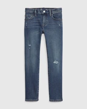 gap kids Boys Mid-Wash Slim Fit Distressed Jeans-picture-17