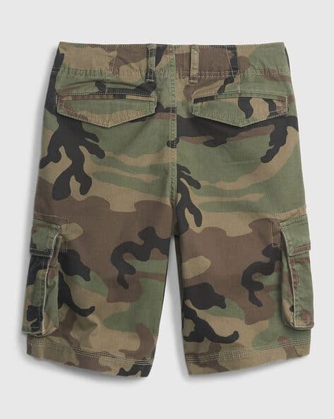 Buy Green Shorts 3 4ths for Boys by Gap Kids Online Ajio