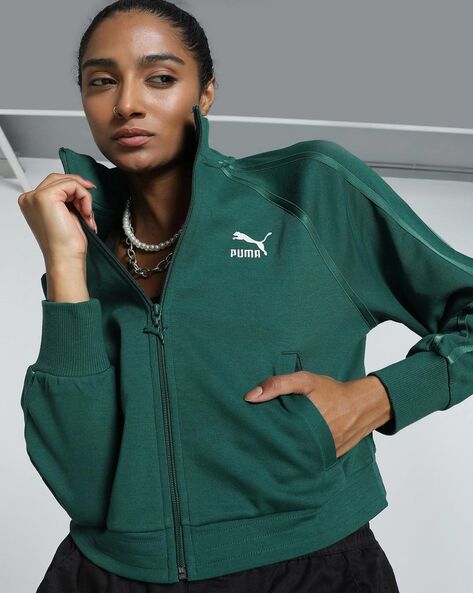 Buy Green Jackets Coats for Women by PUMA Online Ajio