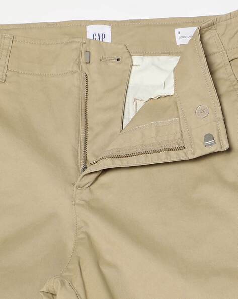 Gap straight stretch khakis shop